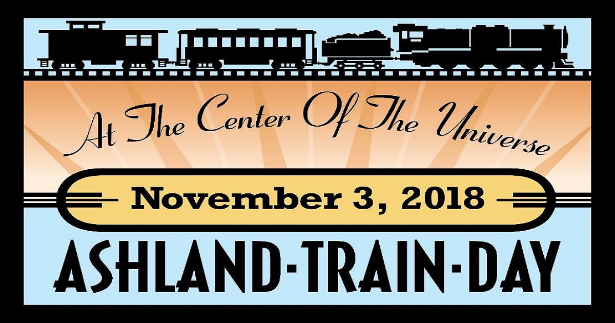 At the Center of the Universe Train Day logo