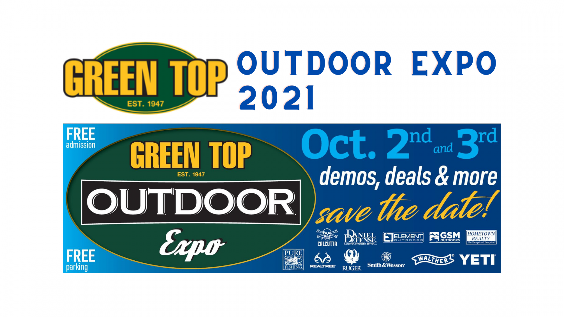 2021 Green Top Outdoor Expo