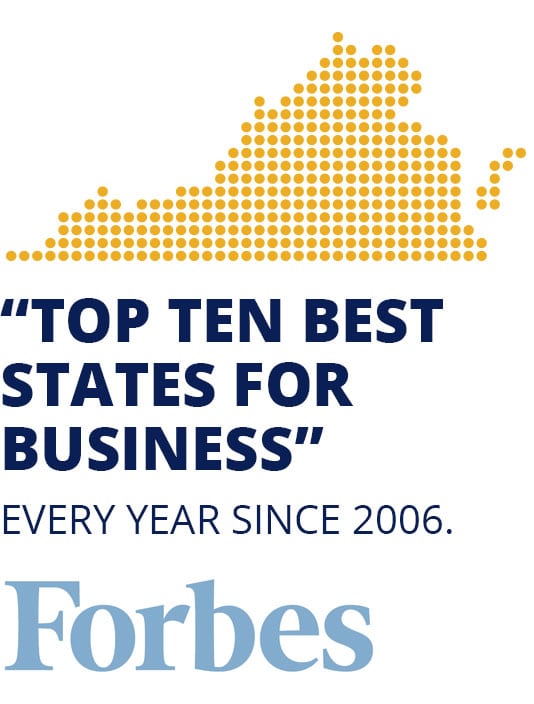 “Top Ten Best States for Business” every year since 2006