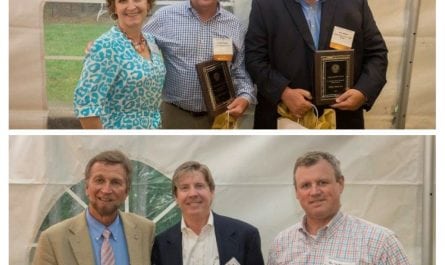 Chickahominy & South Anna District representatives with Legacy Business awards