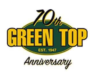 70th Anniversary of Green Top logo
