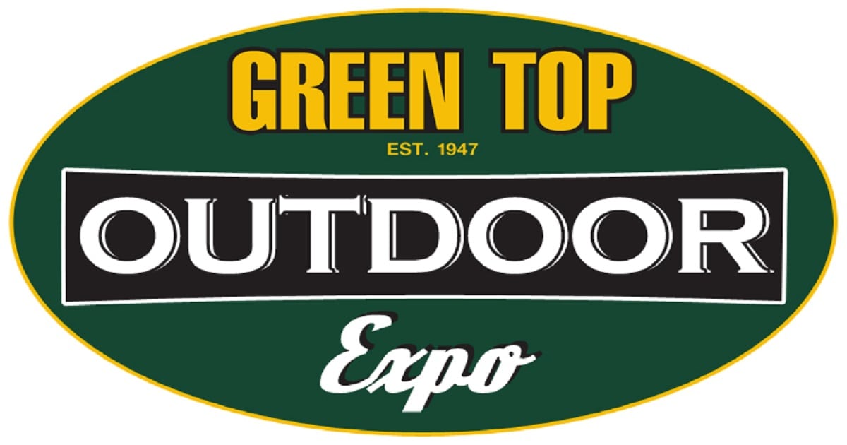 Green top outdoor expo logo