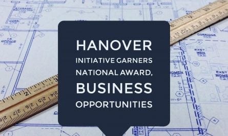 Hanover initiative garners national award, business opportunities