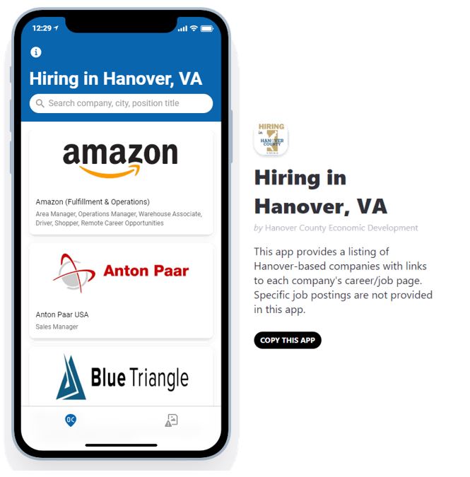 Hanover Job Board App