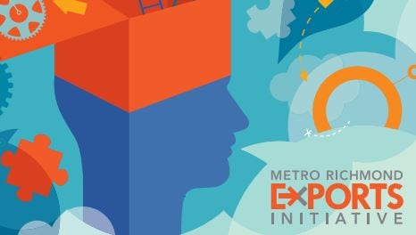 Metro Richmond Exports Initiative abstract learning graphic