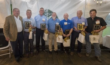 Mechanicsville District representatives with Legacy Business awards