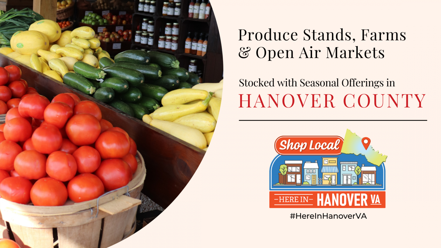 Produce Stands, Farms & Open Air Markets are Stocked with Seasonal