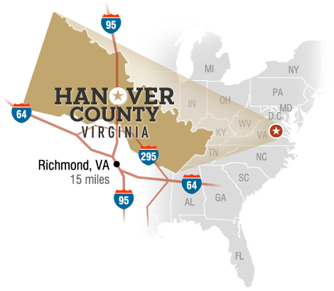 Hanover County Map